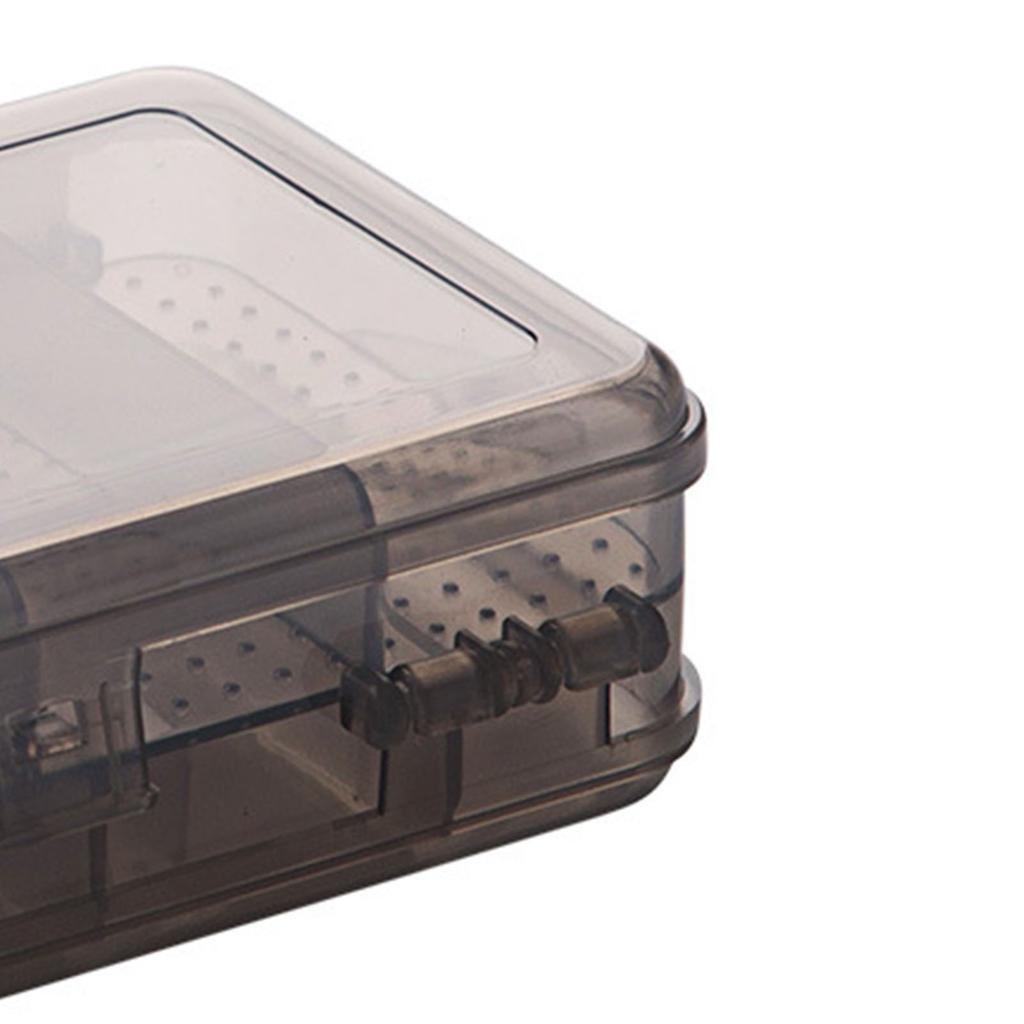 Double Layer Jewelry Box Thicken Plastic Jewelry Storage Box Hanging Clear Jewelry Box Organizer for Earrings Necklaces