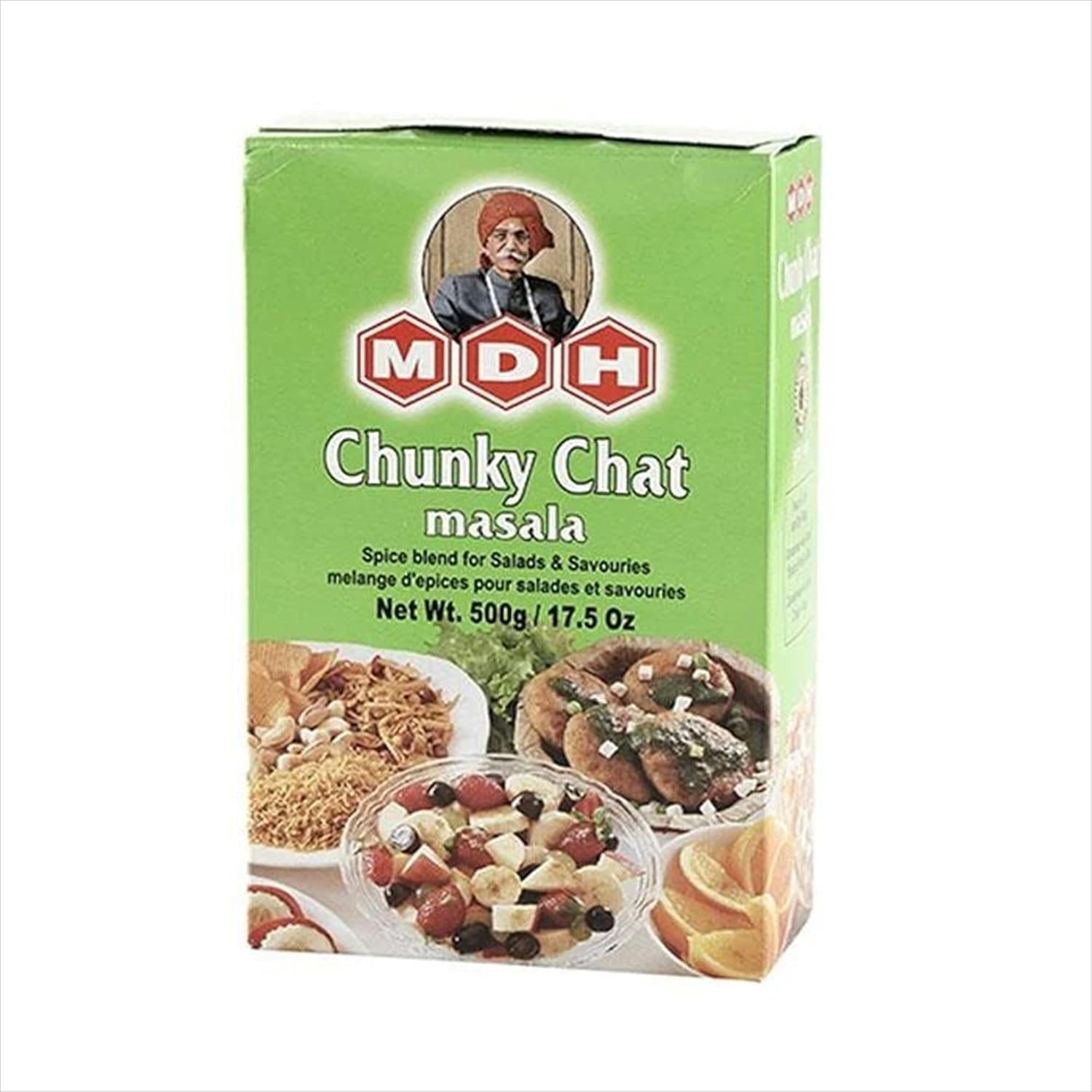 

MDH Chunky Chat Masala 500 g Pack Of 1 Flavorful Spice Mix For Snacks Salads Seasoning Enhances Taste Globally Loved