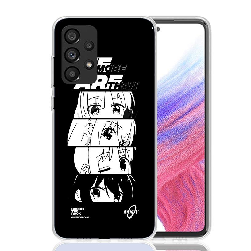 Anime Lovely Girl Eyes Phone Case For Samsung Galaxy A52 A32 A22 A12 A02S A50S A30S A51 A31 AA71 Note 20 Ultra 10 S10 Plus Galax