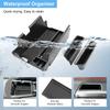 (3pcs) 2024 2025 Mustang Accessories Center Console Organizer/Door Side Storage Box for Ford Mustang, Durable ABS Plastic&Anti-Slip Rubber 2025