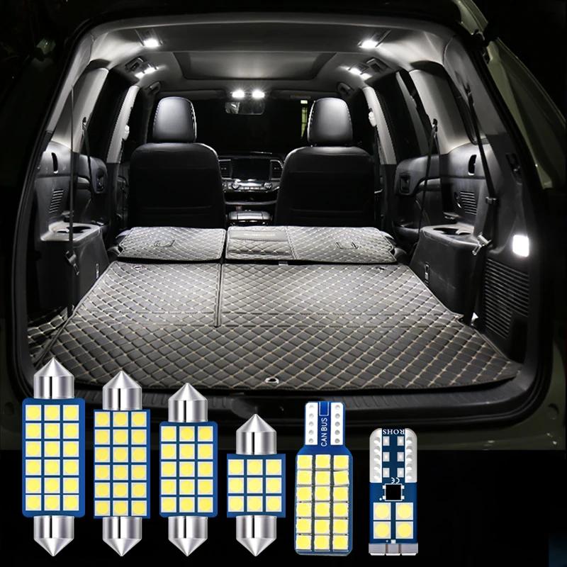 For Seat Leon 2 3 MK2 MK3 1P 5F FR 5F1 5F5 5F8 Car LED Bulbs Interior Dome Lamp Glove Box License Plate Trunk Light Accessories