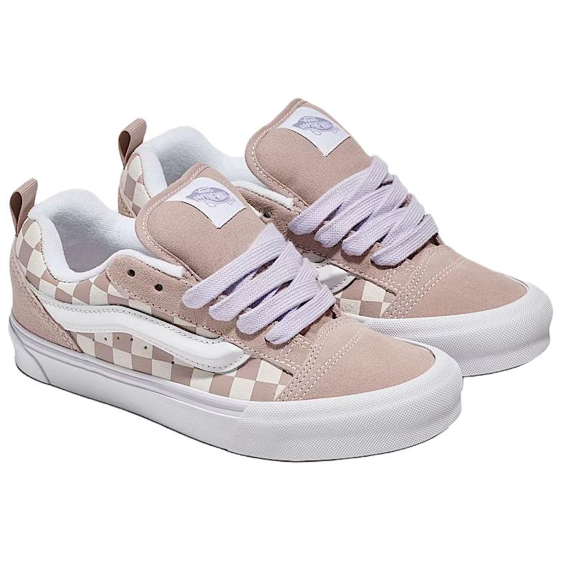 Vans Knu-Skool Checkerboard - Etherea Unisex Sneakers Grey VN000D75E2U