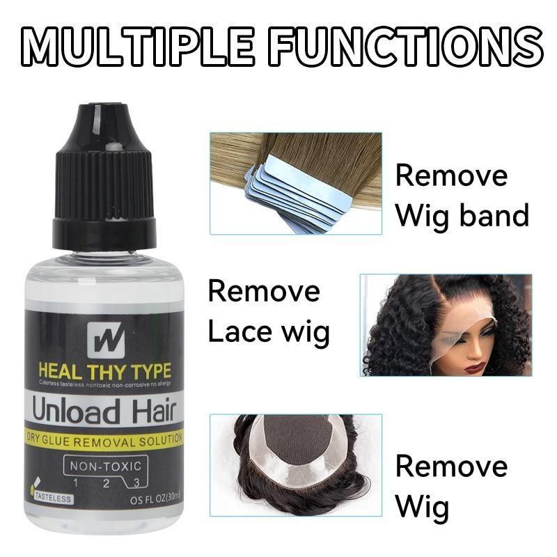 Solvente per Colla per Extension Capelli 30ml Solvente per Colla per Capelli per Lampada UV Extension Capelli Scioglie Rapidamente Solvente per Colla UV per Ciglia Solvente per Colla a Polimerizzazione UV