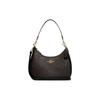 COACH Hobo Leather Saddle Bag , Handbag , Shoulder Bag Large Women's Black (Unisex) Shoulder Bags CK161 IMAA8