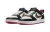 Nike Court Borough 2 Low 2 SE Leather Casual Low top Skateboard Shoes White Black Pink Children Aged 3 7 Years Old DJ0041-100