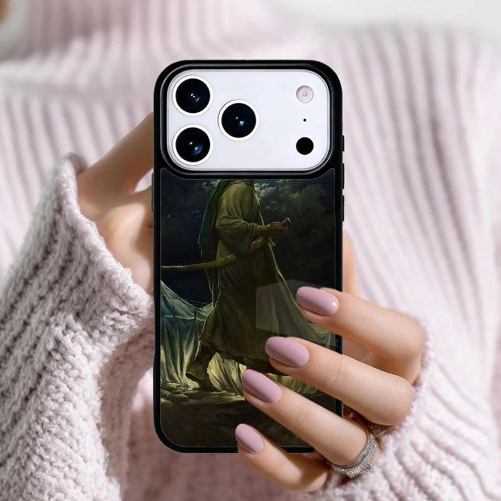 Islamic Hz Ali Phone Case For Apple iPhone 17 Air 16E 15 14 Plus 13 12 11 Pro Max Mini Funda Cover