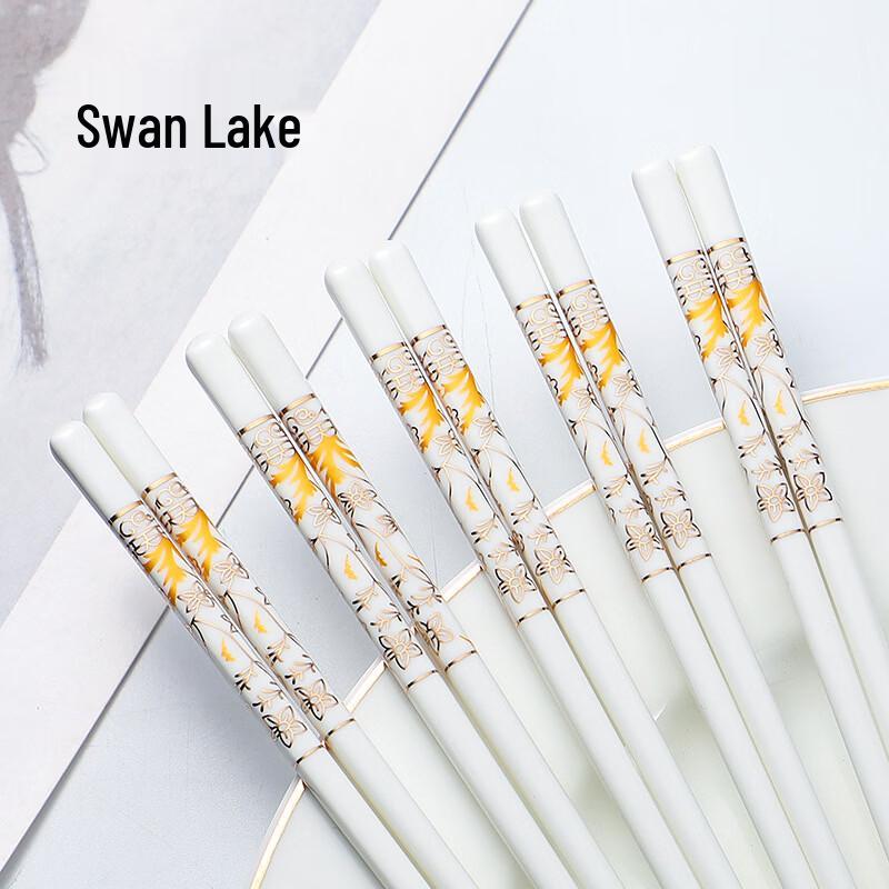

Swan Lake X5 Cartoon Ceramic Chopsticks