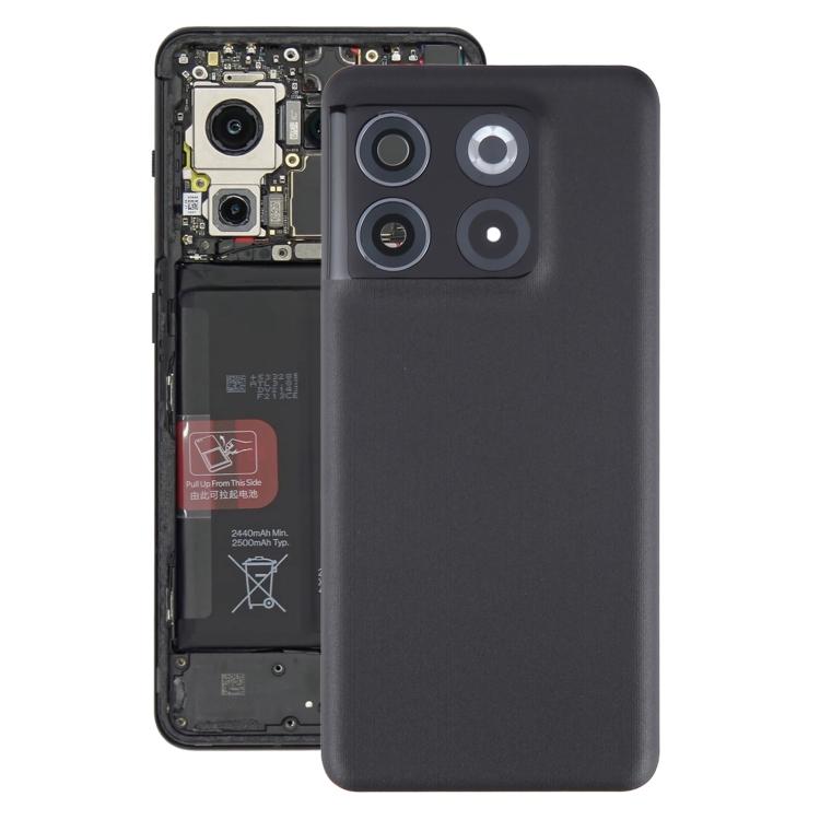 

Для OnePlus 10T Задняя крышка аккумулятора с крышкой объектива камеры чёрный
