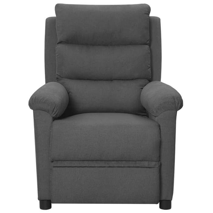 VidaXL Massage Chair Dark Grey Fabric 342352