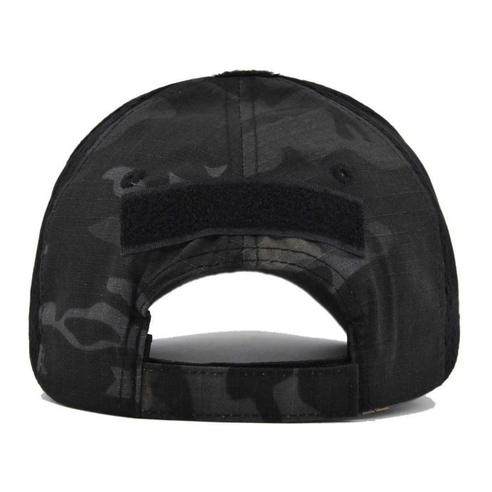 Men Women Skull Print Snapback Cap Outdoors Tactical Camouflage Mesh Baseball Caps Male Summer Sport Hiking Trucker Sunshade Hat