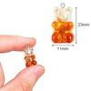 23*11mm For Earrings Necklace Making DIY Decoration Gummy Bear Pendant Jewelry Findings Charms
