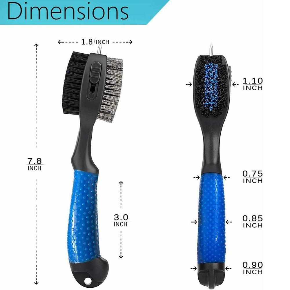 Goods Cleaning Tool Sharpener Tool Retractable Groove Cleaner Golf Club Brush Golf Accessories
