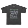 Halloween T-shirt Michael Myers Horror S Film Jason Voorhees Leatherface Heren Dames Katoen Lange Korte Mouwen Grafische Shirts