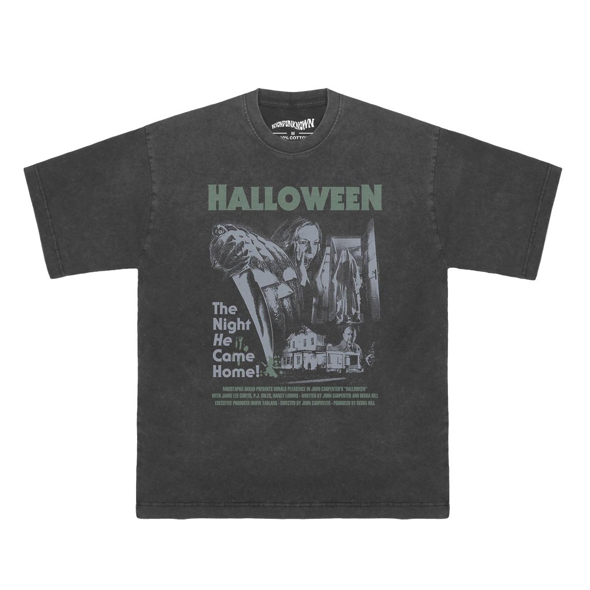 Halloween TShirt Michael Myers Horror S Movie Jason Voorhees Leatherface Mens Women Cotton Long Short Sleeves Graphic Shirts S