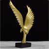 High Quality Home Accessories Eagle  Ornaments Animal Wings Statue Resin Crafts Desktop Ornaments