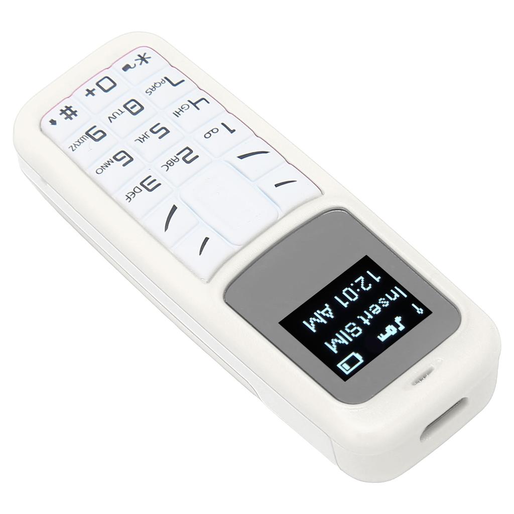   Mobile Cell Phone Small Mobile Phone   Headset Dialer with Ear Hook Support SIM 0.66inch