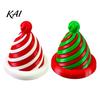 Portable Anxiety Relief Gadgets Spiral Christmas Hat Decompression Toy, 3D Printed Fidget Spinner Educational Toys for Sensory Processing Rotating