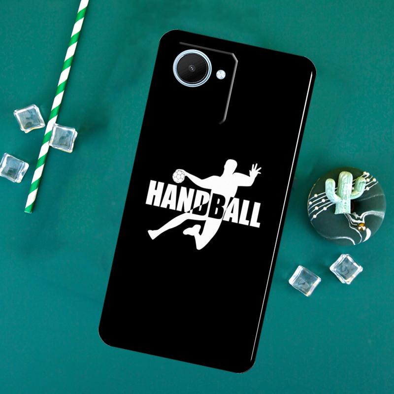 Handball Sport Für Realme C71 C75 C55 C53 C67 C61 C33 C63 C51 10 11 12 13 14 Pro Plus C65 GT7 15 Pro Hülle