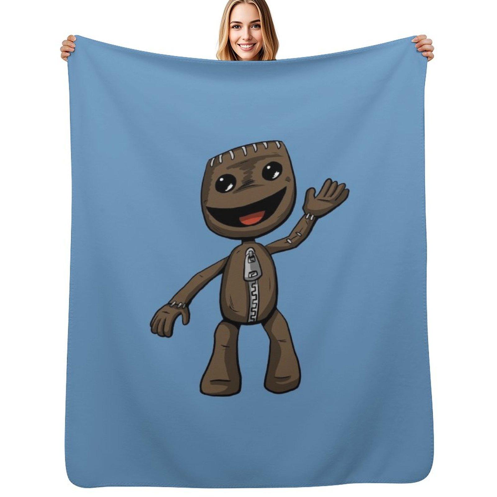 Sackboy Throw Blanket Color Fast Cozy Throw Blanket 102x76cm(40x30in)