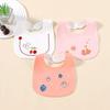 Waterproof Baby Bibs For Newborn Baby Boy Girl U Shape Infant Feeding Bib Embrodiery Saliva Towel Baby Aprons For Teeth Drool