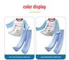 Modal Kids' Pajama Set: Boys' Toddler Short Sleeve & Long Pants, Girls' Cartoon Casual Wear