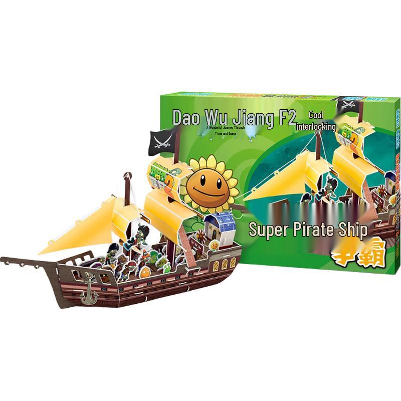 Rostliny vs. Zombies 2 Časo-prostorová cesta 3D puzzle