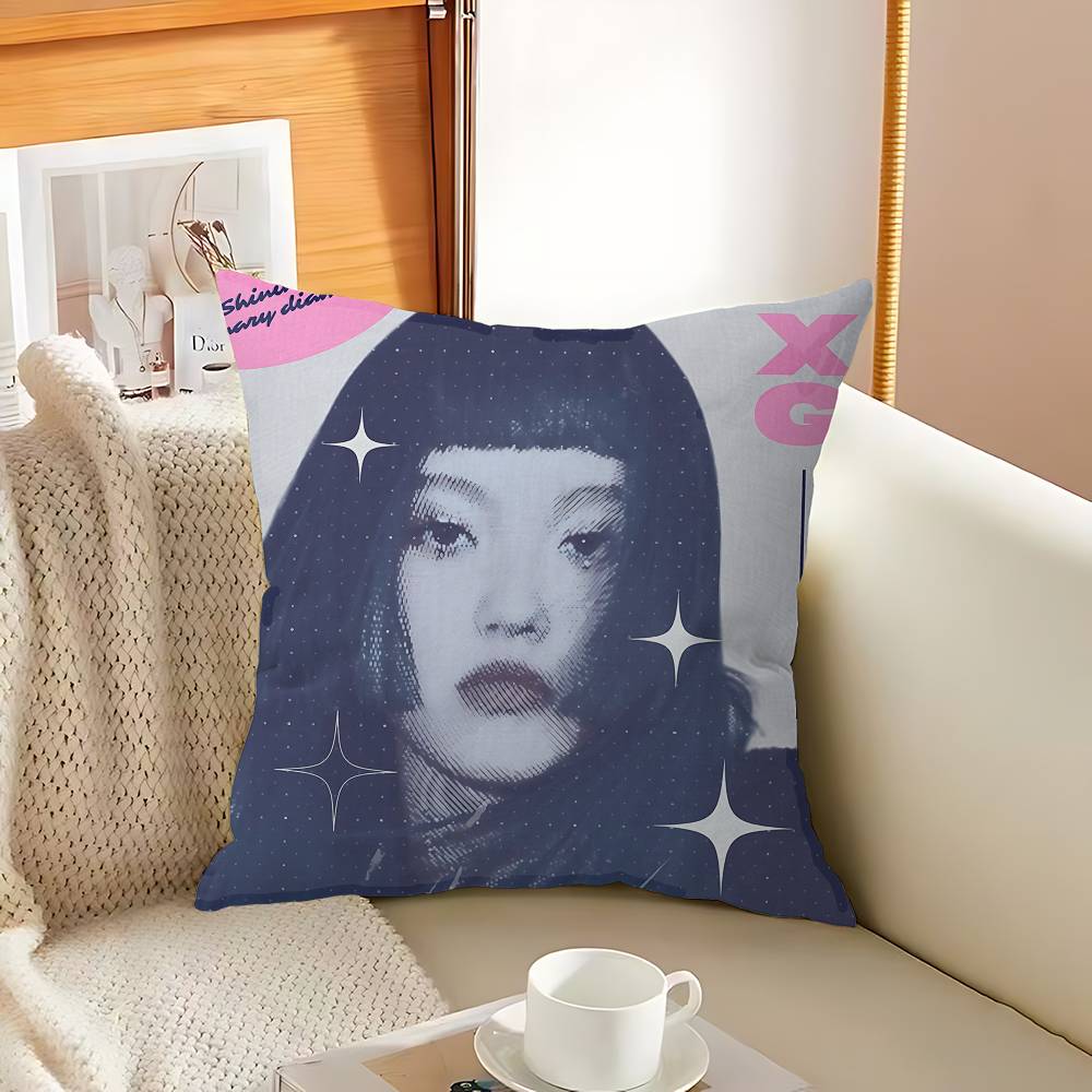 Popular Singer Band C-Chisa Office Cushion Pillowcase Car Cushion Cover45X45CM Lumbar Pillowcase Sofa Pillowcover 12x12Inch