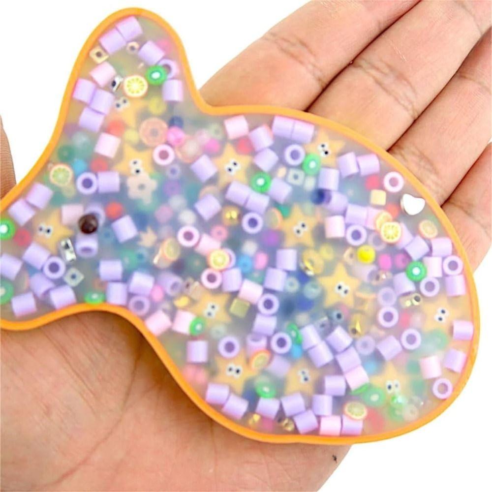 Anxiety Toy Pad Duck Picky Pad Stress Relief Pick Pad Fidget Decompression Toy  for Adults Kids