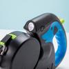 One To Two Pet Leash Automatic Retractable Leash USB Charging With Light Walking Leash Outdoor Dog Leash