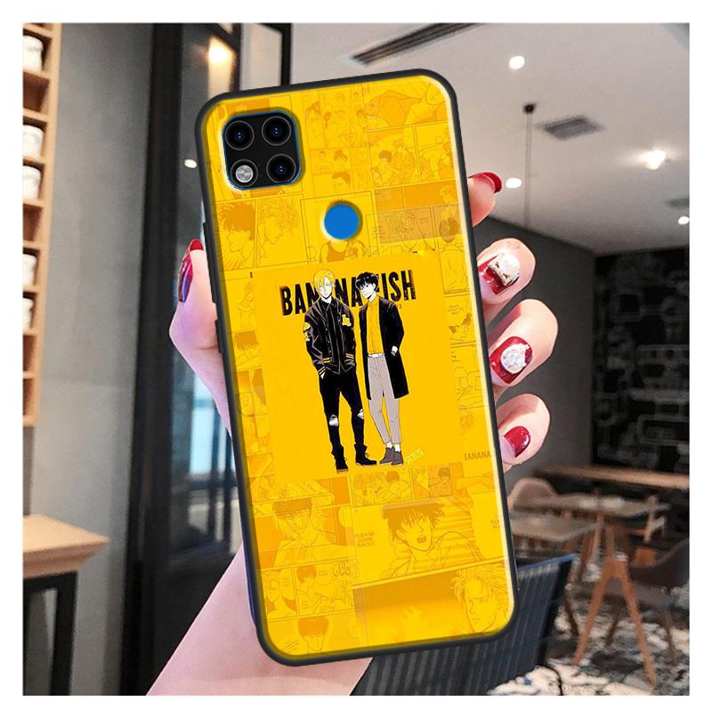 Banana Fish  Ash Lynx Eiji Okumura Funda For Xiaomi Redmi Note 10S 9S 8T 9 Note 10 Pro Note 11 Pro Redmi 9C 9A 9T Soft Case