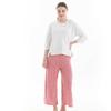 Lipbbam Creola Kitty Artwork Pattern Wide Pants Ldm08or01