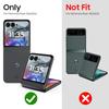 For Motorola Razr Ultra 2024/Razr Pro 2025/Razr Pro 2026 With Hinge Protection, Built-in Screen Protector Shockproof All-Inclusive Phone Cover-Red