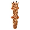 Dog Squeak Toy Puppy Toy Cute Unstuffed Chew Toy for Dog Teething Soft Pet Toy Plush Animal Cartoon Characters