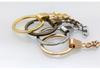 Handmade DIY Keychain Kit: Flat Ring & Square Chain A341