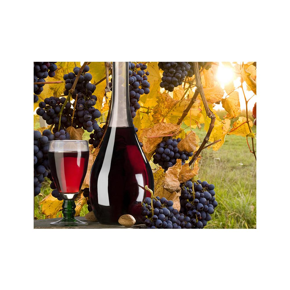 Grape Wine Photo Modern Wall Food Art Canvas Print Poster Alcohol Drink Nosh Picture for Kitchen Dining Room Home Decor Cuadros