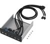 USB3.0/2.0 Optical Drive & Audio Expansion Panel with 19-Pin HD-Audio
