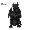 Dragon Ornaments 3D Printed Reading Figurine, Cute Statue with Glasses Fantasy Book Decor Book, Desktop Bookshelf Decor, Lover Gift Whimsical Desk