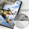 Weltkrieg Hawker Hurricane Flugzeug Poster Drucke Leinwand Malerei Spitfire Formation Wandkunst Bilder für Wohnzimmer Dekor
