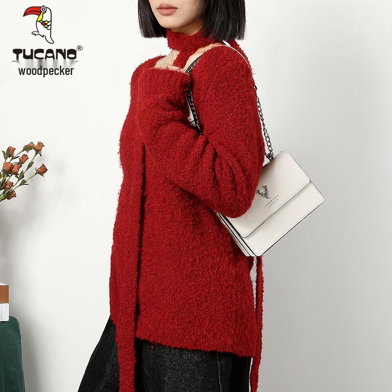 TUCANO Women's Small Square Chain Shoulder Bag