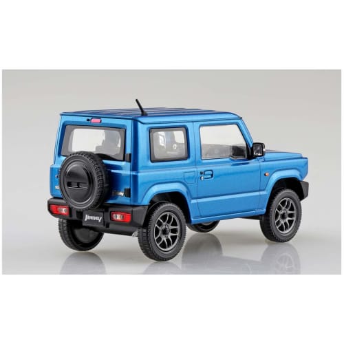 Aoshima Bunka Kyozai (AOSHIMA) 1/32 The Snap Kit Series Suzuki Jimny Brisk Blue Metallic Pre-Colored Plastic Model Kit 08-C