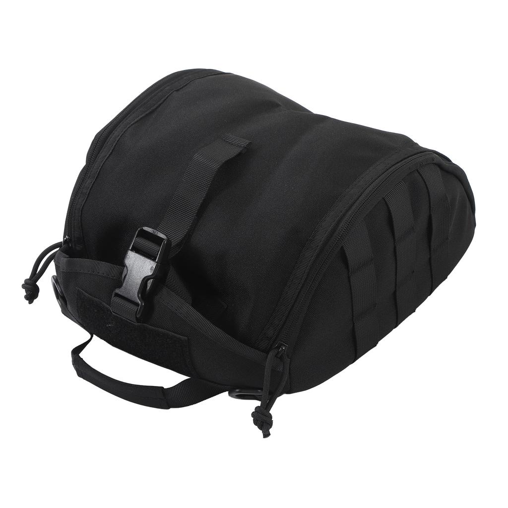 Camping Helmet Bag Canvas Scratch Prevention Adjustable Helmet Storage Bag For Hard Hats Helmet
