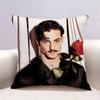 MManeskin DDamiano David  Doublesided print Pillow Case Pattern Printed Pillowcase For Living Room Sofa Cushion Cover