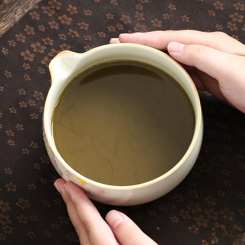 Japanese Hand-Painted Matcha Bowl Set 5-Piece Tea Making Tools With Chasen Stand Hyakuhon Dachi Tea Ceremony Utensils