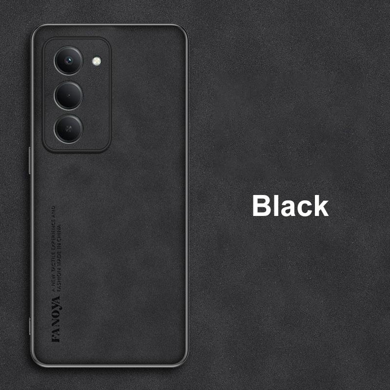 

Для Xiaomi Redmi 15 5G Чохол Розкішний Чохол для Телефону з ПУ Шкіри Для Redmi 15 4G Redmi15 Задня Кришка Силіконовий Ударостійкий Повний Захист For Redmi 15 5G чорний