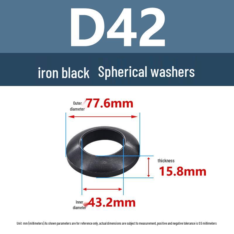 304 Stainless Steel Spherical Tapered Gasket - Concave-Convex Combination