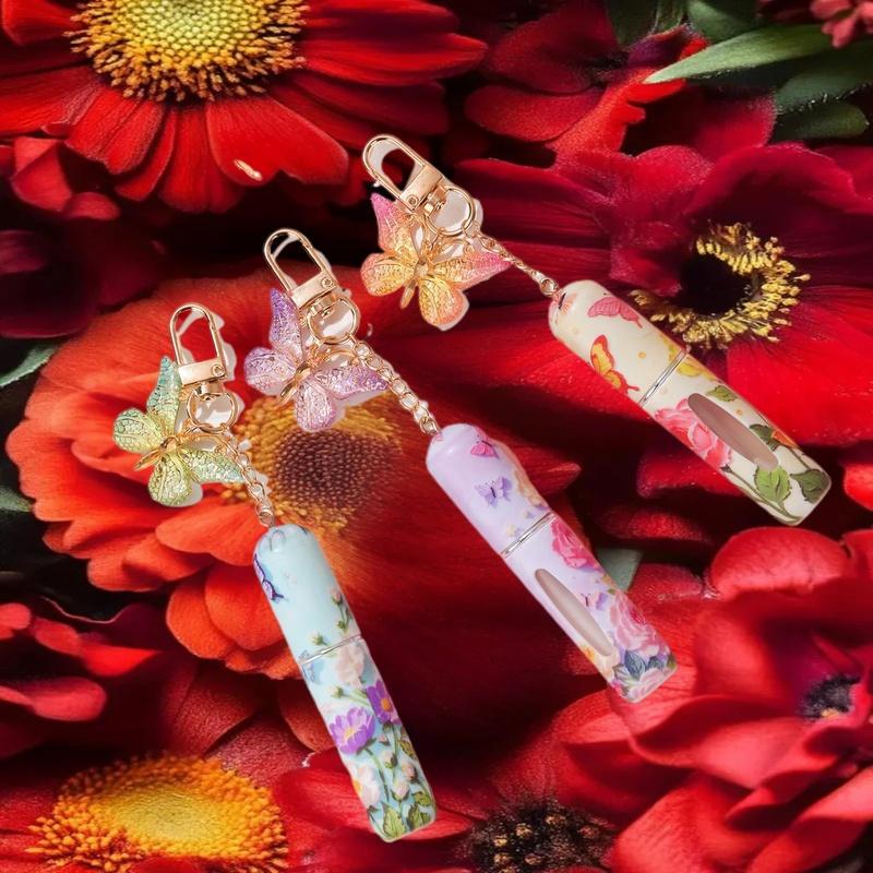 5ml Mini Perfume Bottle Leak-proof Empty Spray Rotating Bottle Refillable Spray Atomizer Bottle Portable Cosmetic Containers