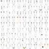 Funkelnde Sicherheitsketten-Anhänger Passend für Original-Kupferperlen Mond Stern Schmetterling Herz Sicherheitsketten-Anhänger Für Damen Schmuck Geschenk