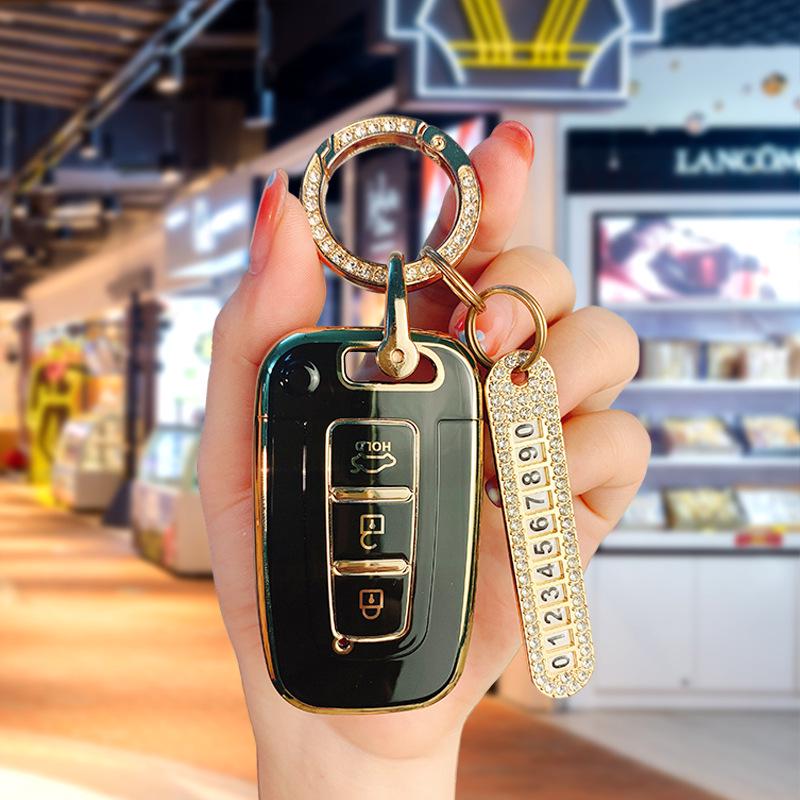 Hyundai Ix35, Sonata 8, Elantra & Kia Sportage, K5/K3/K2 Key Case - Car Remote Shell Cover