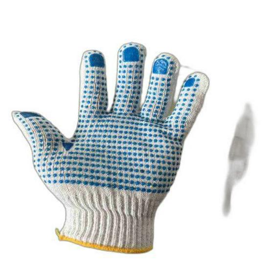 Anti-Slip, Wear-Resistant Cotton Work Gloves for Men & Women - Thickened & Breathable for Construction Sites