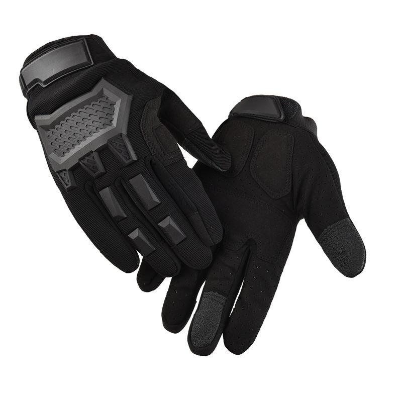 Men’s Full-Finger Tactical Gloves | Wear-Resistant, Non-Slip for Outdoor Sports, Cycling, Climbing, and Field Combat